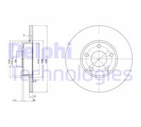 Discofreno BG2749 DELPHI per AUDI