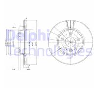 Discofreno BG3025 DELPHI per FORD VW SEAT