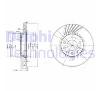 Discofreno DELPHI BG3142 per LOTUS OPEL SAAB VAUXHALL