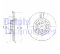 Discofreno BG3657 DELPHI per VW AUDI SEAT SKODA