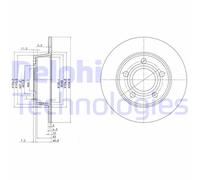 Discofreno BG3672 DELPHI per AUDI