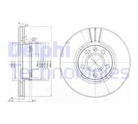 Discofreno BG3696 DELPHI per FORD VW SEAT