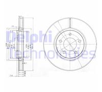 Discofreno BG3716 DELPHI per JEEP CHRYSLER DODGE