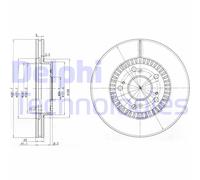 Discofreno BG3720 DELPHI per HONDA