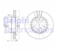 Discofreno BG3768 DELPHI per RENAULT OPEL NISSAN