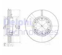 DELPHI BG3817 Disco freno