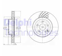 Discofreno BG3877 DELPHI per MERCEDES-BENZ