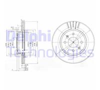 Discofreno BG3934 DELPHI per HYUNDAI