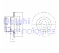 Discofreno BG3946 DELPHI per HYUNDAI