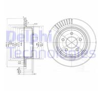 Discofreno BG4041 DELPHI per NISSAN INFINITI