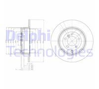 DELPHI BG4066 Disco freno