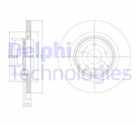 Discofreno BG4078 DELPHI per AUDI