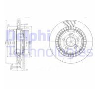 Discofreno BG4144 DELPHI per MERCEDES-BENZ