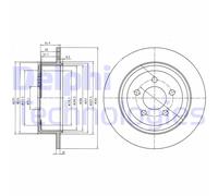 Discofreno BG4159 DELPHI per JEEP DODGE