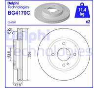 Discofreno BG4170C DELPHI per FORD