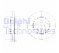 Discofreno BG4187C DELPHI per OPEL SAAB