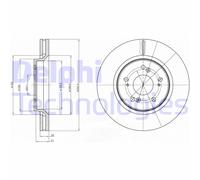 Discofreno BG4250C DELPHI per HONDA