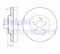 Discofreno BG4785C DELPHI per HONDA