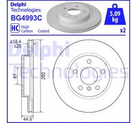 Discofreno BG4993C DELPHI per BMW