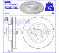 Discofreno BG5298C DELPHI per MAZDA