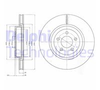 Discofreno BG9050 DELPHI per LANCIA CHRYSLER