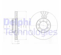 Discofreno BG9062 DELPHI per IVECO