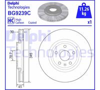DELPHI BG9239C Disco freno