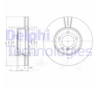 Discofreno BG9871C DELPHI per BMW