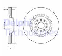 Discofreno BG9957 DELPHI per VW AUDI
