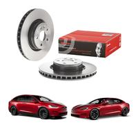 Disco freno BREMBO 09N26521 anteriore, ventilato, altamente carbonizzato, 1 pezzo