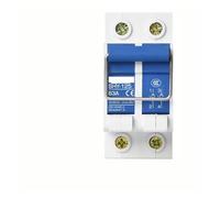 Disconnector Isolating Switch 400V 63A Handle AC/DC Disconnect Switch Guide rail installation 2P Circuit Breaker, Parti