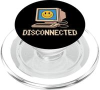 Disconnesso Retro Computer Pixel Art 90s 8-Bit Estetica PopSockets PopGrip per MagSafe