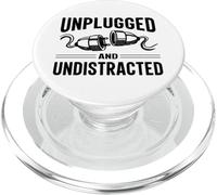Disconnetti Scendi Social Media Distraction Digital Detox PopSockets PopGrip per MagSafe