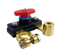 Disconnettore Batteria Automobile,Regolabile in Rame Alta Conduttività | Interruttore di Interruzione Alimentazione Batteria Veicolo - Per Berlina SUV Camper Barca ATV Veicoli e Yacht