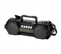 DISCORAMA - ALTOPARLANTE WIRELESS PORTATILE RICARICA SOLARE BLUETOOTH 5.3 FM USB TF TWS VIVAVOCE LED - DOPPIO SPEAKER 7W BATTERIA 2400MAH