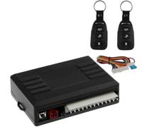 DISCORAMA - KIT CHIUSURA CENTRALIZZATA AUTO UNIVERSALE KEYLESS ENTRY SYSTEM CON CENTRALINA E 2 TELECOMANDI WIRELESS 12V PER APERTURA E CHIUSURA PORTIERE A DISTANZA