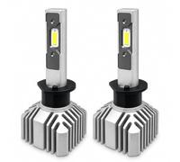DISCORAMA - KIT LAMPADINE LED H1 SIRIUS TRUCK XL H1.2 TK 24V 6500K PER MEZZI PESANTI E CAMION COPPIA DI LAMPADE ANTERIORI ATTACCO P14.5S POTENZA 19.4W