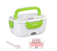 DISCORAMA® - SCALDAVIVANDE ELETTRICO PORTATILE PORTAVIVANDE TERMICO 220V LUNCH BOX PRANZO UFFICIO LAVORO