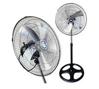 DISCORAMA VENTILATORE A PIANTANA 18″ 75W REGOLABILE SILENZIOSO 5 PALE IN METALLO MAXTECH