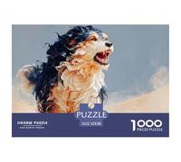 Discord_sinoshow_24085_a_large_muscular_dog_running_through_the_desert__692c5750-1d31-49ef-ba2b-bdfda19fb7da_1 1000 Pezzi Jigsaw Puzzle Difficile, Impegnativo, Quasi Impossibile Puzzle, Juguetes Educ