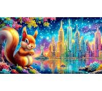 discord_Statue of Liberty Puzzle 1000 pezzi in carta riciclata - Regalo divertente per casa Gioco per la famiglia stimolante per adulti 38x52/1000pcs