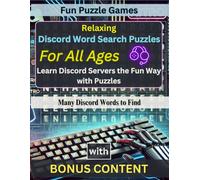 Discord Word Search for All Ages: Learn About Discord Servers the Fun Way with Puzzles