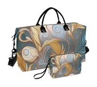 Discord8 - Borsa da viaggio e bagaglio sportivo, borsa da palestra con borsa da toilette per trekking, set da 2 pezzi, Discord8, 1 size