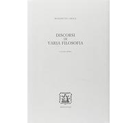 Discorsi di varia filosofia