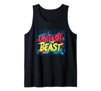 Discorso colorato Unleash the Beast per adulti e bambini Canotta