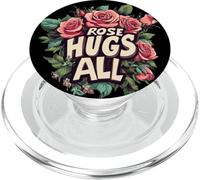 Discorso di abbracci di rose bello per la stagione del giardinaggio PopSockets PopGrip per MagSafe
