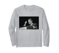 Discorso di Compleanno del Presidente degli Stati Uniti Ronald Reagan di Michael Grecco Maglia a Manica