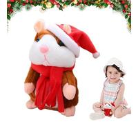 Discorso di criceto Peluche Giocattolo Parlando Giocattoli criceto Giocattoli interattivi Che parlano criceto criceto ripetuto quello che dici, imita la lanugine degli animali domestici