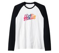 Discorso Hottie Vibrante con Colori Freddi Costume Maglia con Maniche Raglan