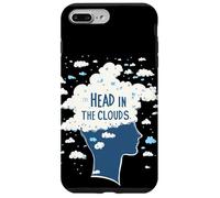 Discorso perso nel pensiero con testa tra le nuvole Custodia per iPhone 7 Plus/8 Plus